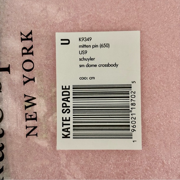 Kate Spade Mitten Pink Schuyler Small Dome Crossbody Bag - Picture 8 of 9